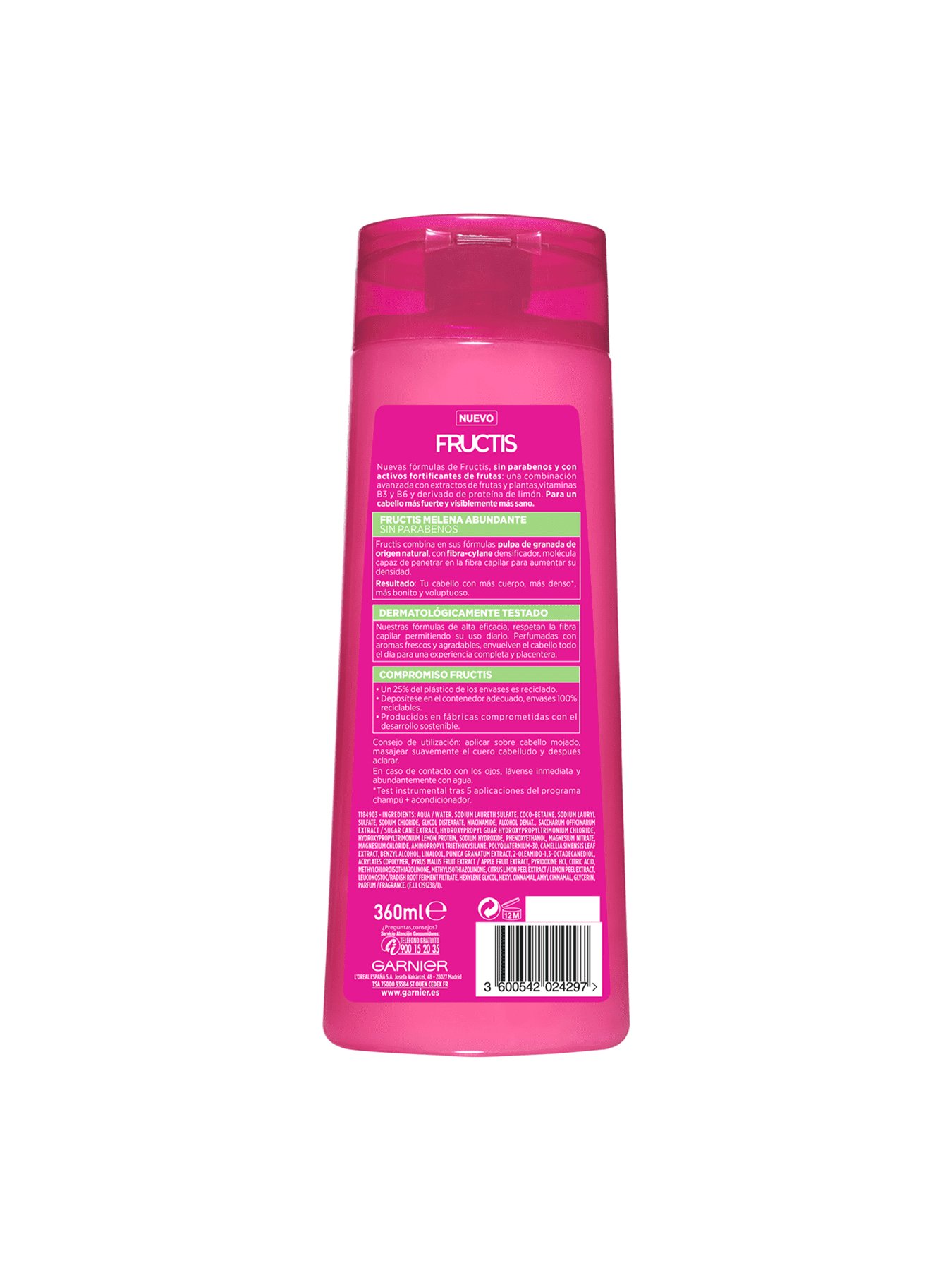 Fructis Melena Abundante